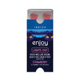 Live Rosin Indica-Infused Strawberry THC-P+ Delta 9 + Delta 8 Gummies for Lights Out - 1000 mg Total (100 mg Each | 10 Gummies)