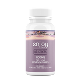 Enjoy Hemp 1800 mgCBD+Mushroom Gummies For De-Stress - Full Spectrum CBD + CBG + Mushrooms + Ashwagandha