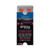 Couch Lock THCA+THCP+D9+D8 Live Rosin 1000mg Gummies (100 mg each | 10 Gummies) - Pink Lemonade (Indica)