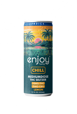 10mg THC + 5mg CBN Lemon Seltzer for Chill (Indica) | Mediumdose